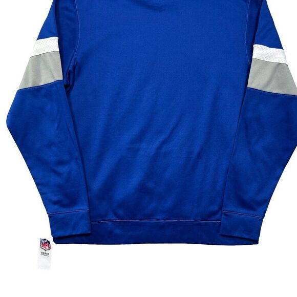 NFL Team Apparel Men's Indianapolis Colts Football Performance Hoodie - Picture 7 of 12